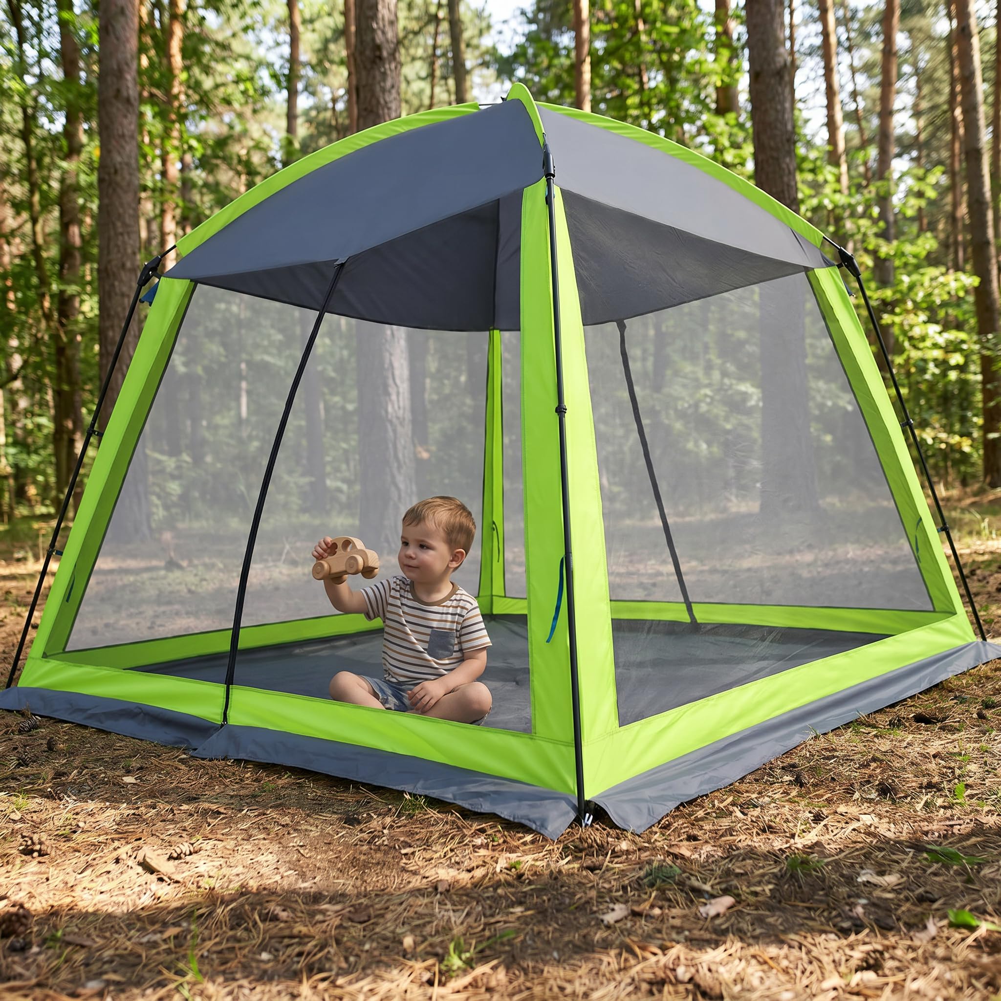 per attività all'aperto impermeabile con protezione insetti, per il riposo - per l'estate, Tenda da campeggio 2.65 * 2.65 * 2.2m