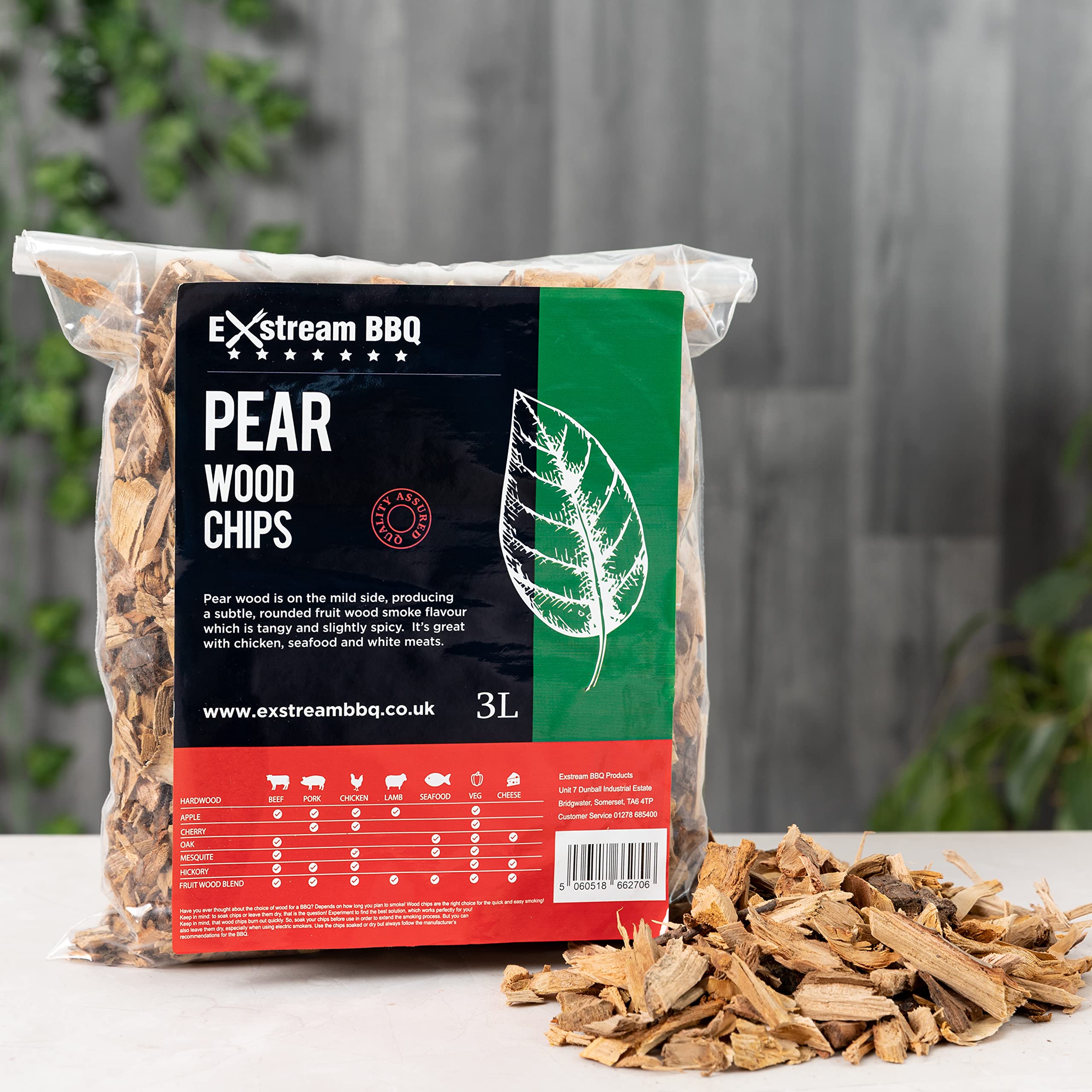 BBQ Barbecue Smoking Wood Chips *Up To 30 Great Flavours in 3, 15 & 30 Litres* (Beech 3 Litre) — view 5