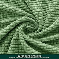 Vista 90 de CHUN YI - Funda elástica para sofá (7 piezas), funda para sofá de 3 plazas con tres respaldos y cojines separados con banda elástica, tela jacquard