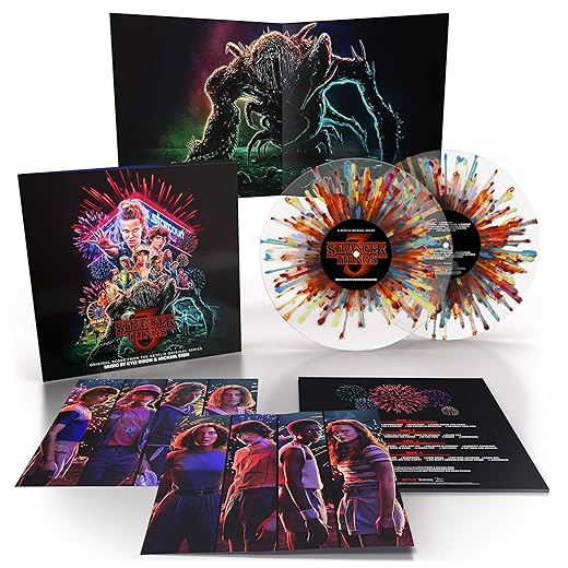 Stranger Things 3 Vinyl (2x LP Fireworks Splatter)