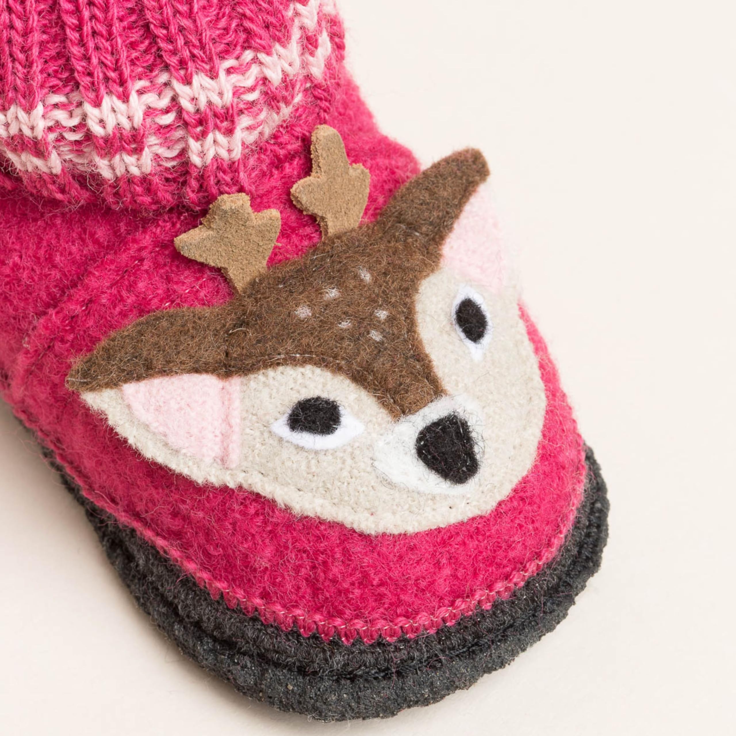 Kinder-Hüttenschuhe Kauns Reh für Jungen & Mädchen