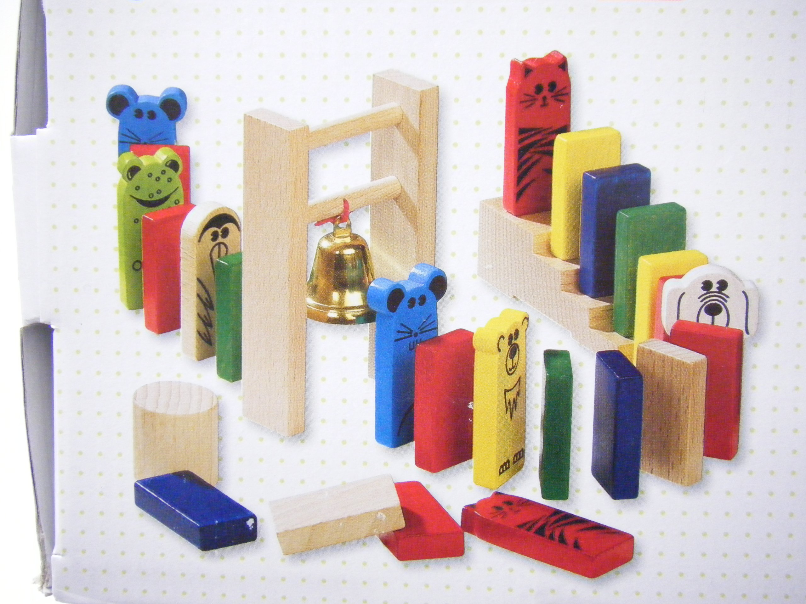 Amazon.co.jp: Haba ハバ社 アニマルドミノレース 木のおもちゃ