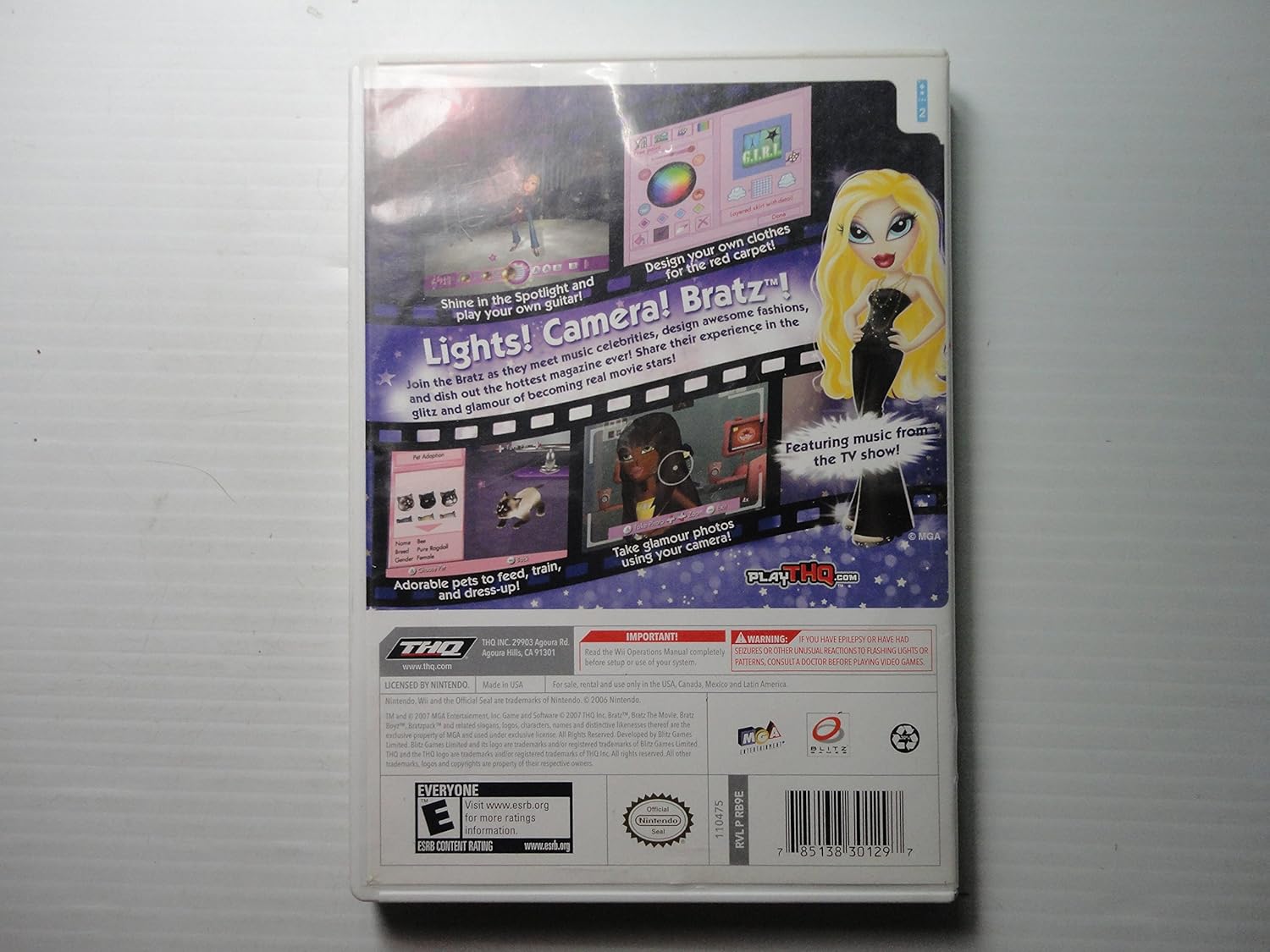 Bratz The Movie - Nintendo Wii