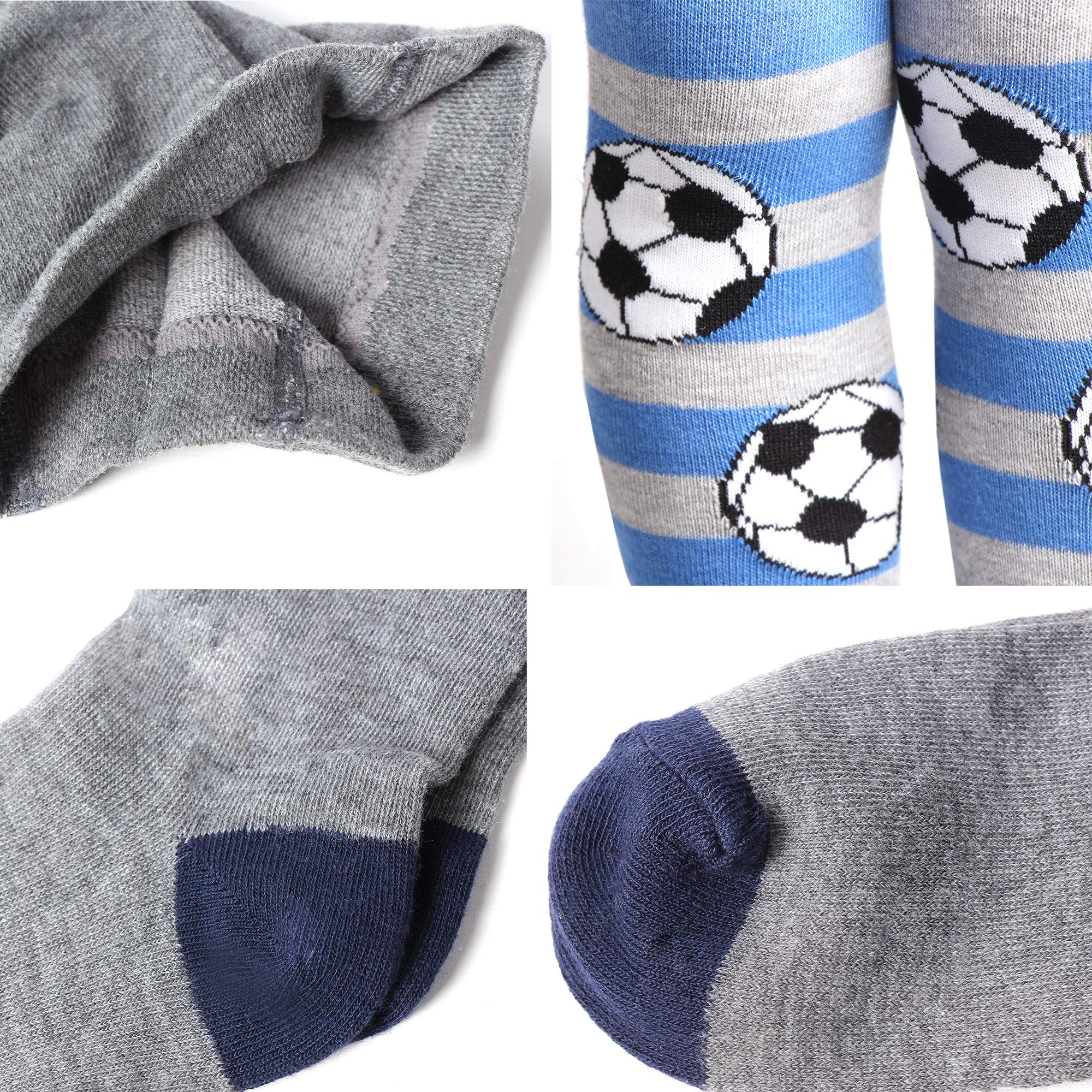 L&K-II 3/6 paquetes Mallas de punto bebé niño infantil con diferentes estampados multicolor 27253