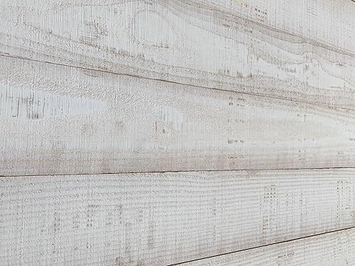 Miniatura 3 de Smart Paneling Village Accent - Tablones de madera para pared, 12 piezas, blanqueado (modelo #11338)