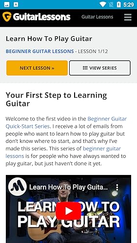 Learn Guitar For Beginner