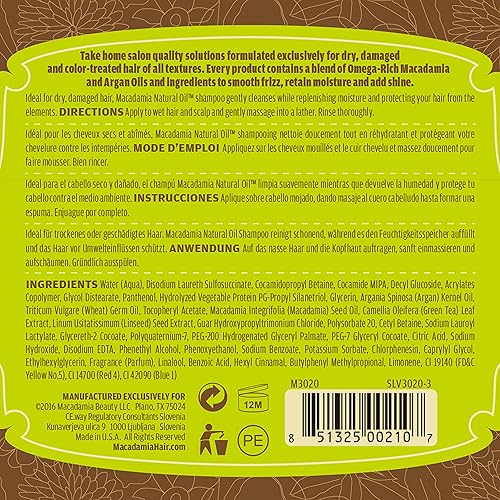 Miniatura 5 de Macadamia Natural Oil Champú rejuvenecedor 338 onzas