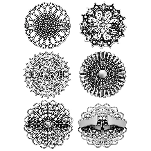 5 Pcs Dress Cinch Clips Set Cardigan Clip Retro Brooch Clips Sweater Collar Clip for Women Girls Dress Shirt Shawl Coat