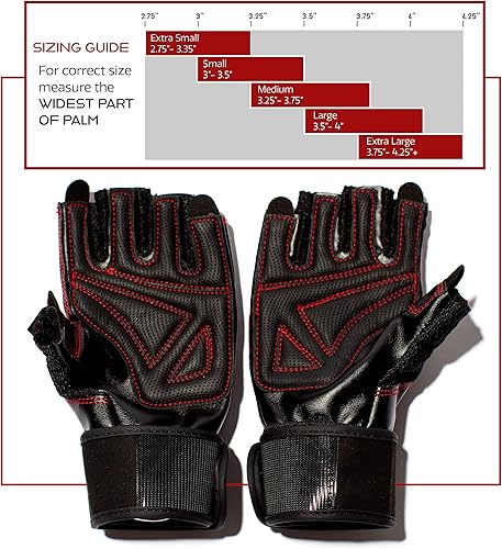 Miniatura 2 de Guantes de entrenamiento para levantamiento de pesas, guantes de gimnasio para levantamiento de pesas para hombres y mujeres, para entrenamientos de