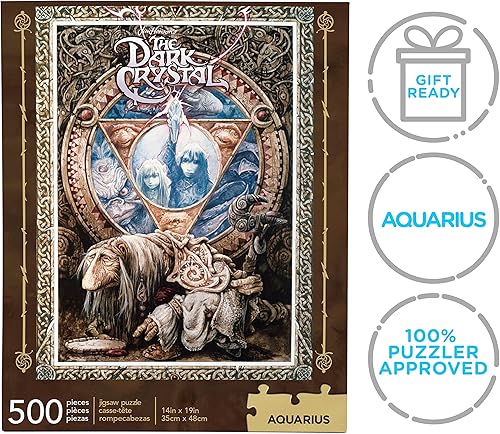 Miniatura 7 de AQUARIUS 62136 El cristal oscuro rompecabezas, multicolor, 8 pulgadas