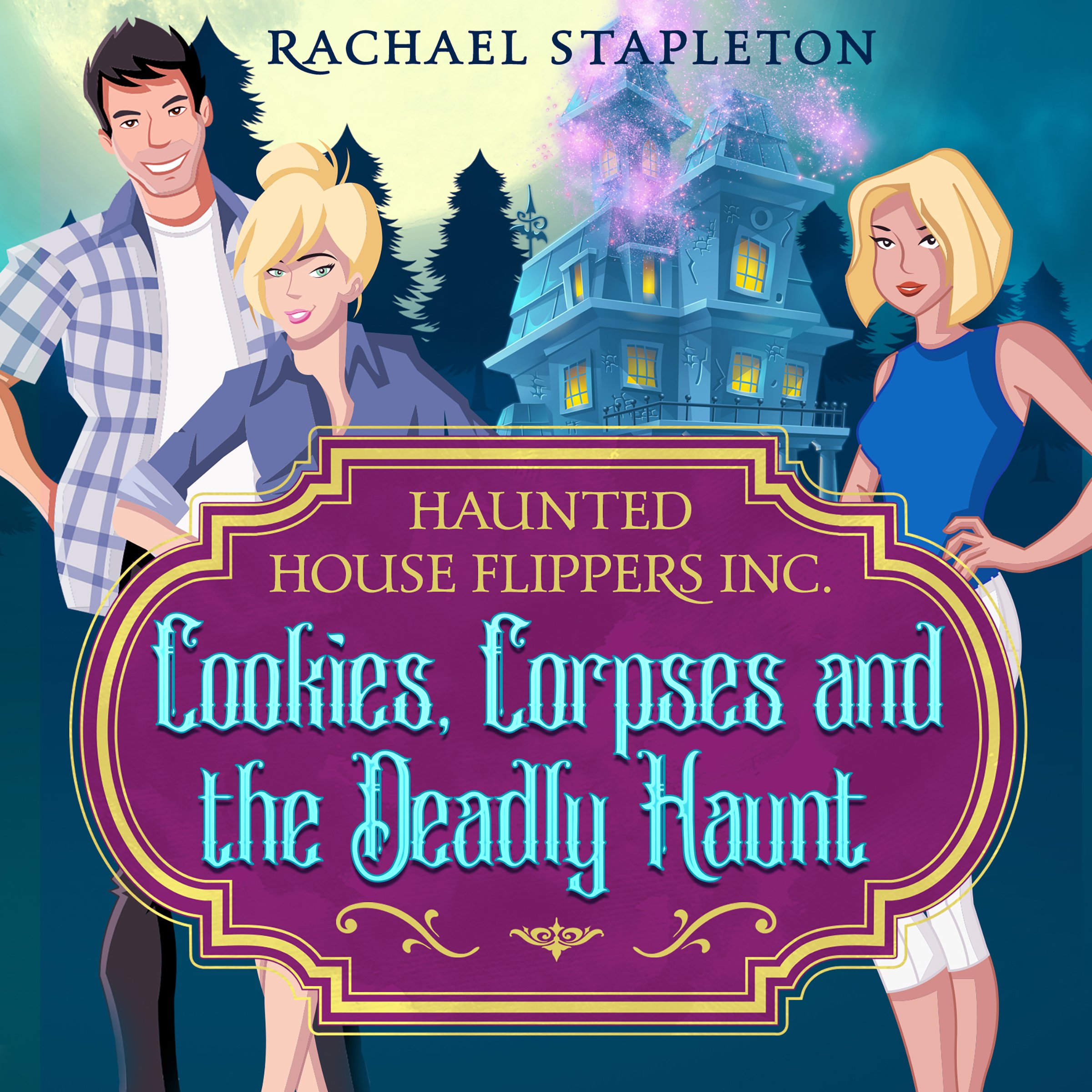 Cover art for Cookies, Corpses and the Deadly Haunt