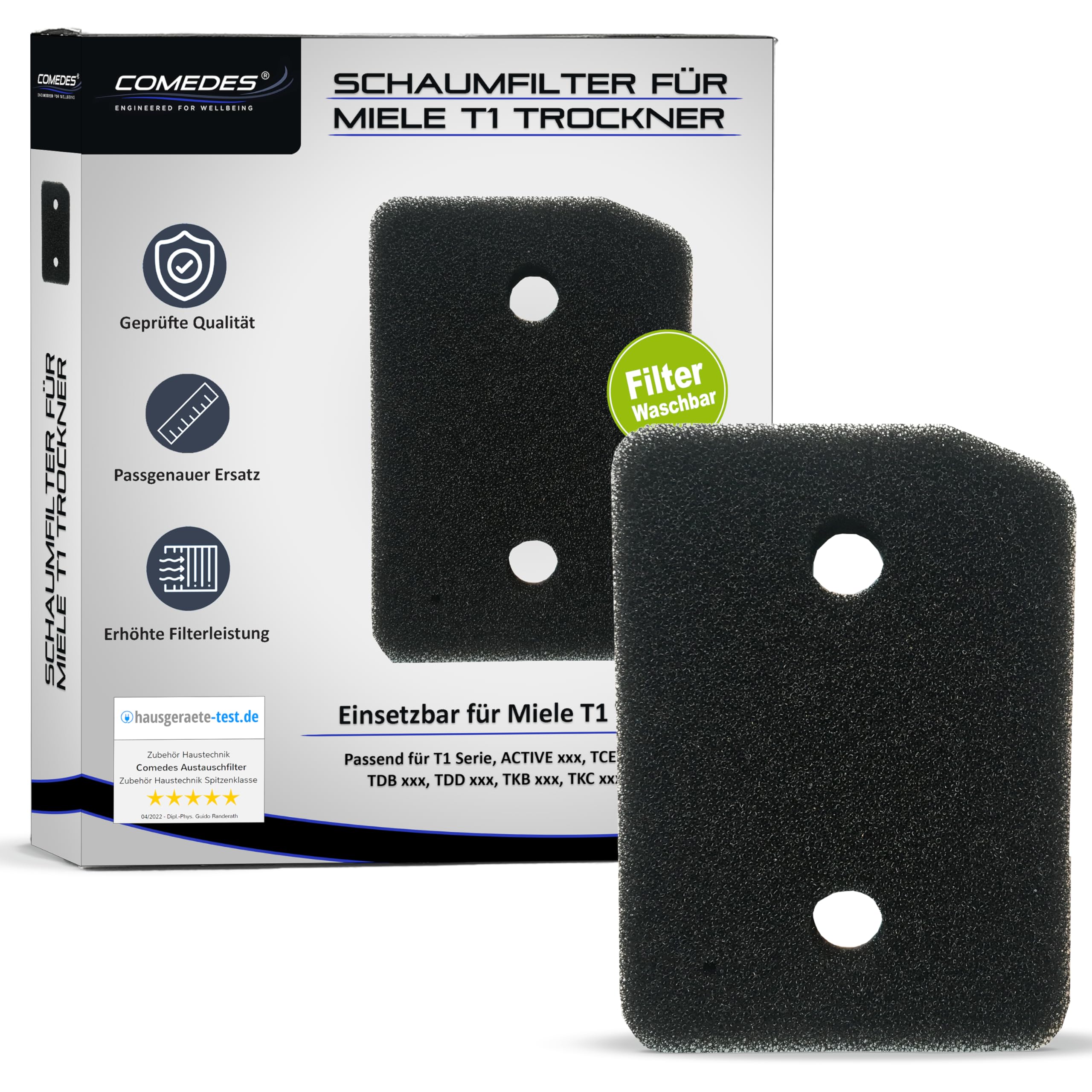 Filtro Lanugine Per Asciugatrici Miele T1 - Compatibile Con 9164761 - Foto 2