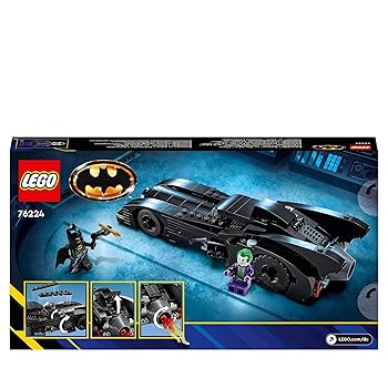 スキー NINTH WARD 他 LEGO 76224 DC Batman, Batmobil: Pościg Batmana za Jokerem