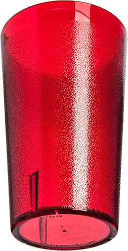 Miniatura 2 de Vaso de plástico CFS Stackable™, 32 onzas, rubí (paquete de 24)