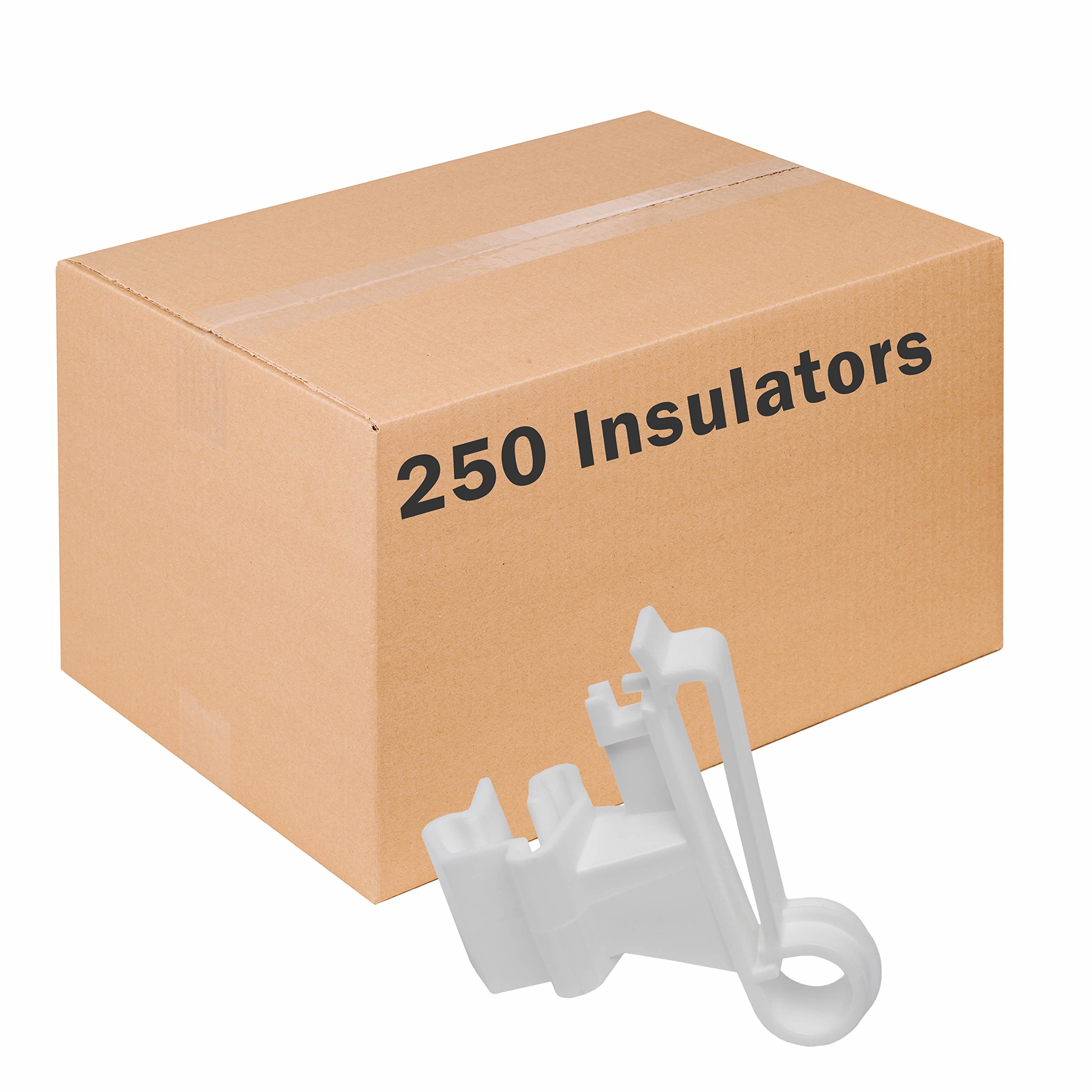 Zareba Systems ITTW-Z Poly Tape Insulator, 250 Pack