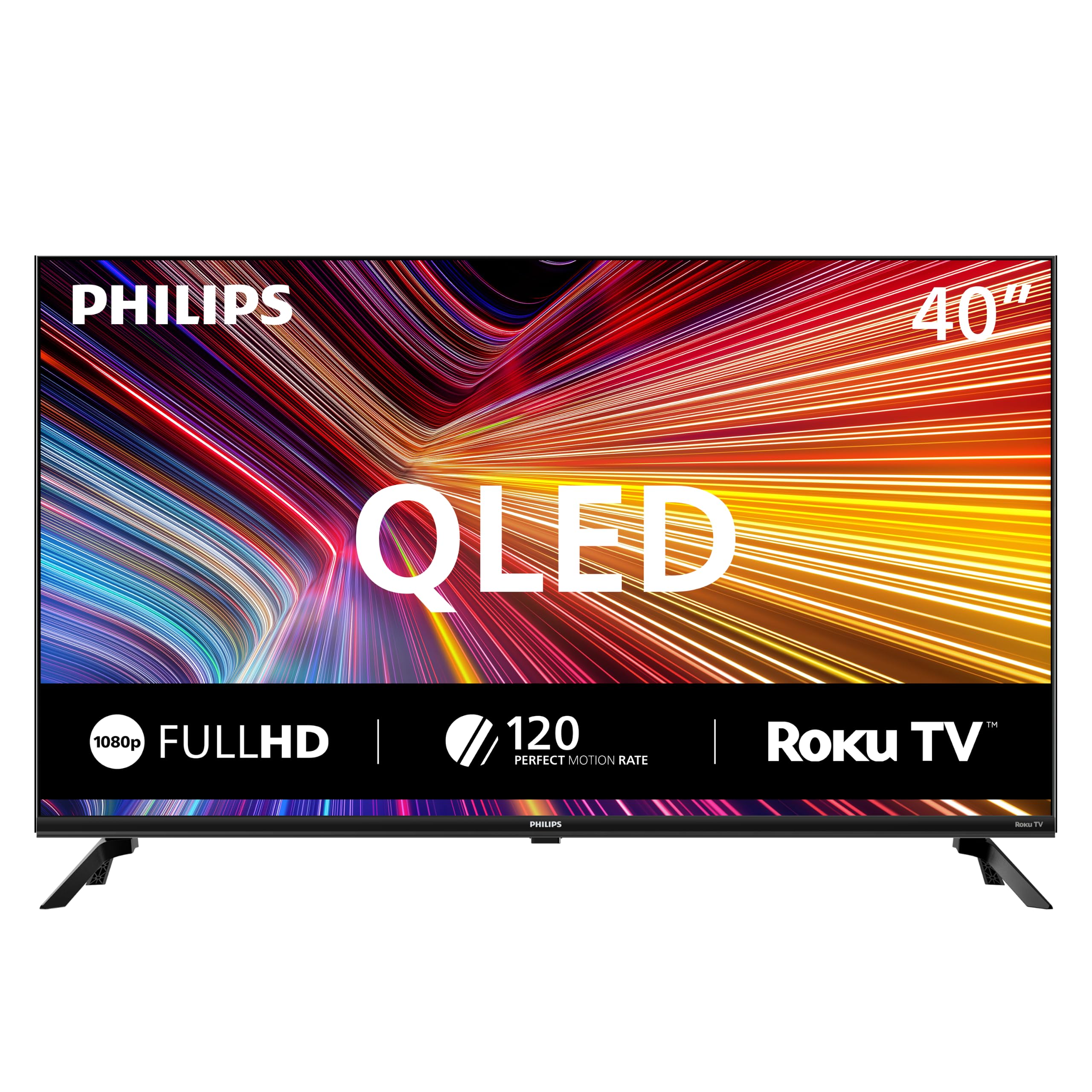 PHILIPS 40-Inch 7600 Series Full HD QLED Smart Roku TV (40PQF7656/F7)