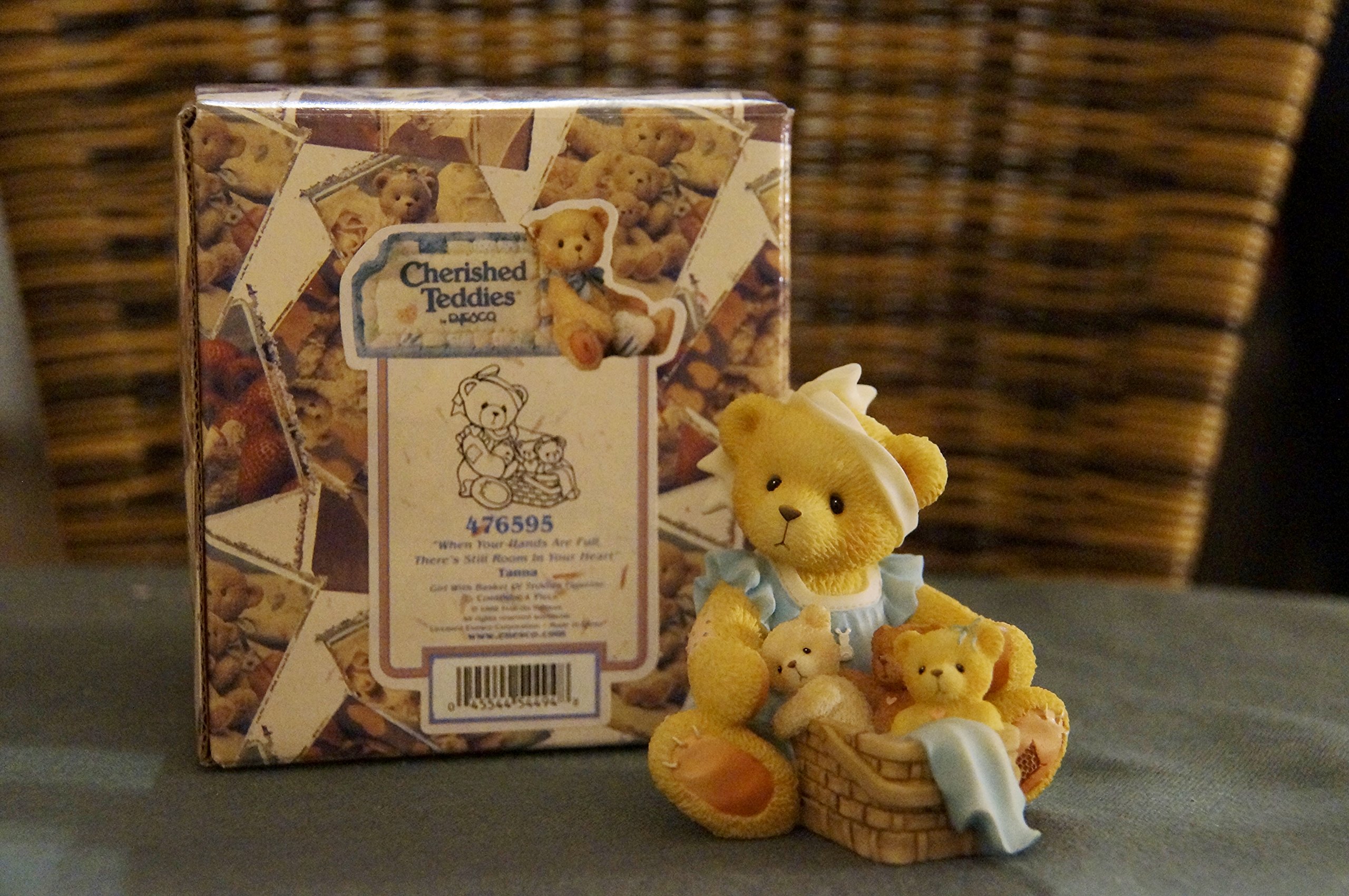 Cherished Teddies Tanna figurine en résine avec cœur de collection