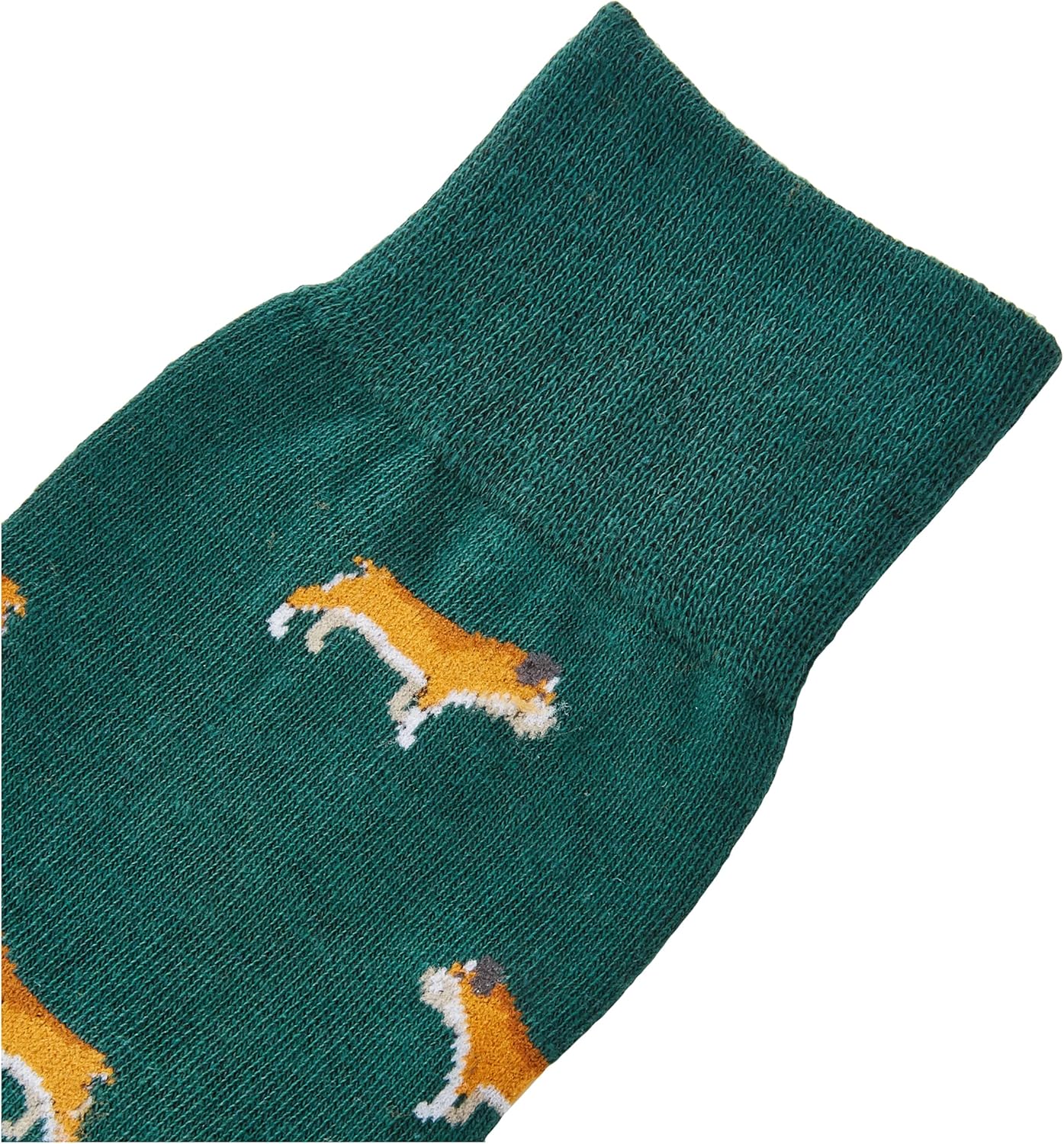 Amazon Essentials Men's Patterned Socks (Previously Goodthreads), 5 Pairs One Size Multi Color/Dogs