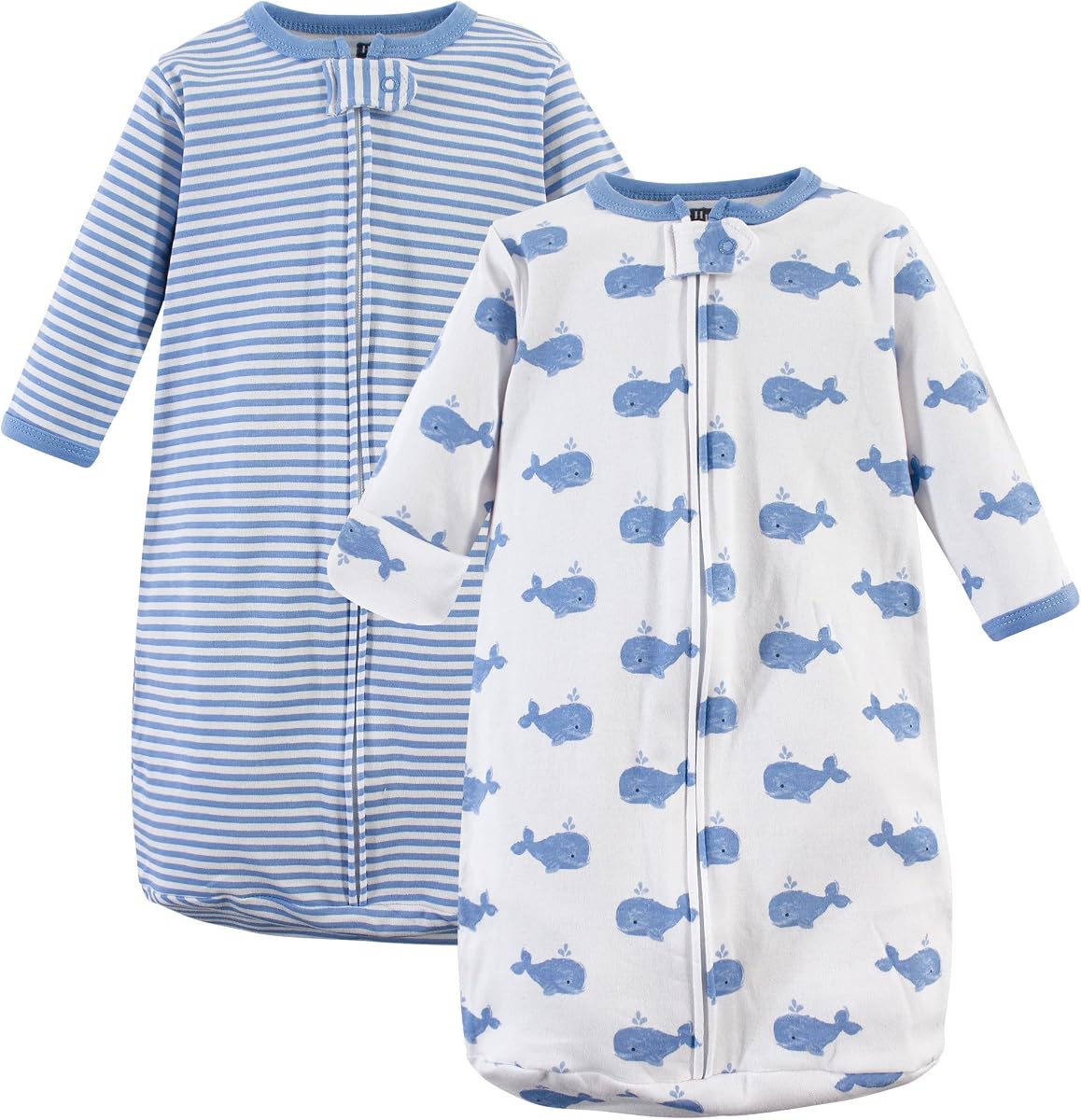 Saco de dormir, saco y manta usables de manga larga de algodón unisex para bebé