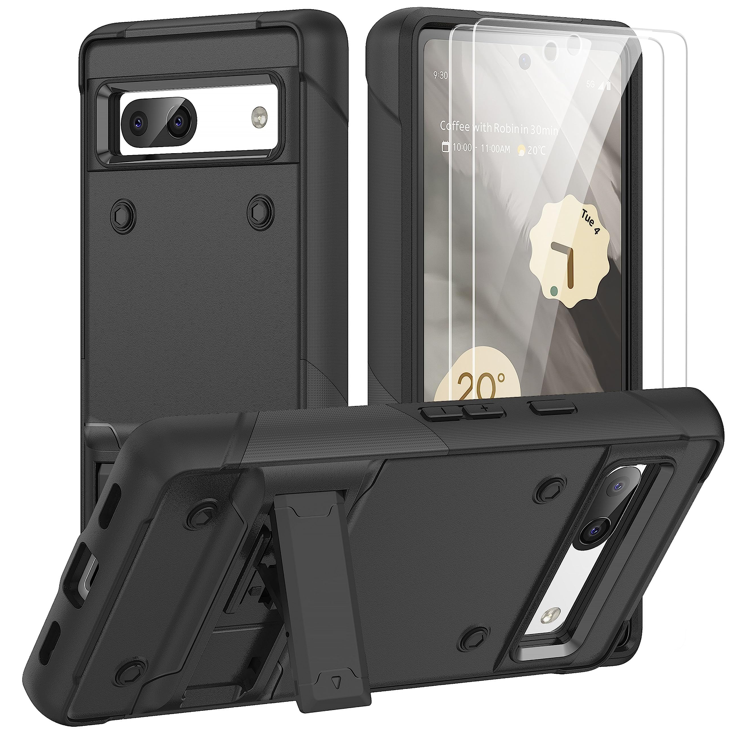 YhxcY For Google Pixel 7 Case Pixel 7 Cases With 2 Pack Explosion