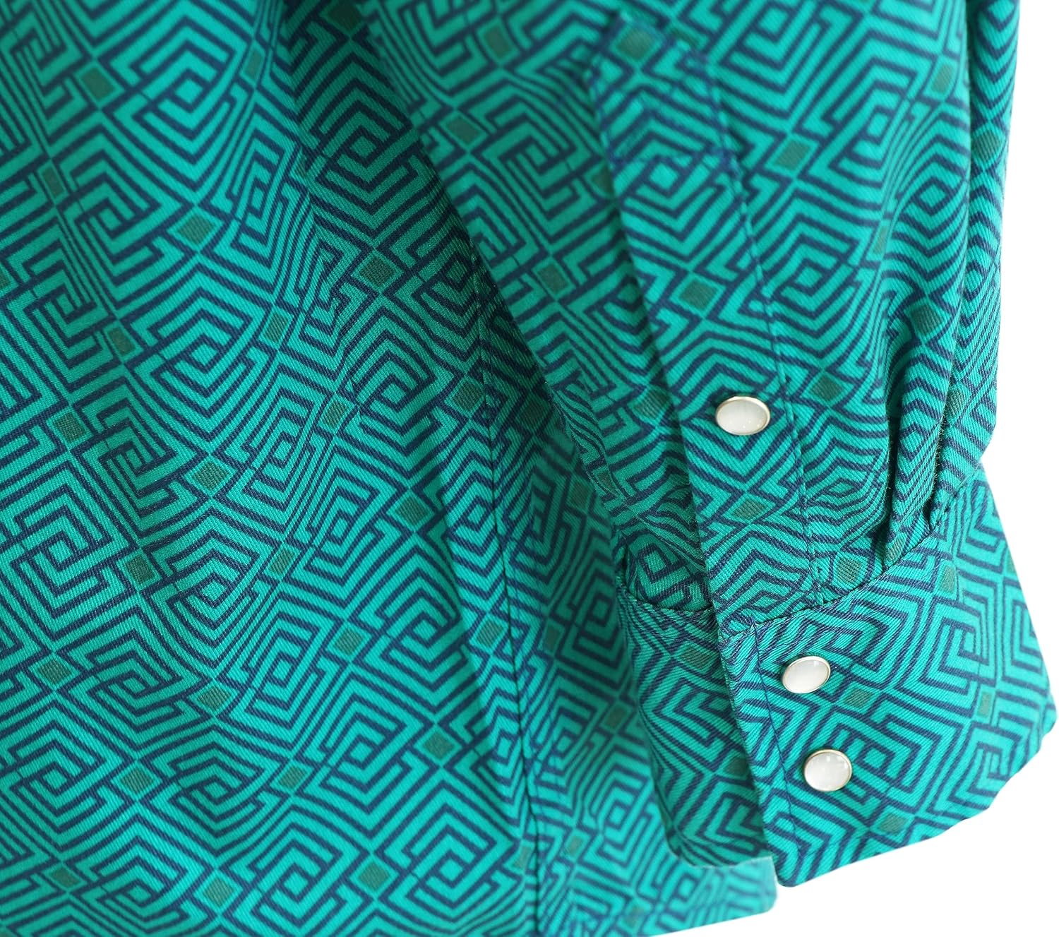 VATRENUS FR Shirts for Men Print Plaid 6.5oz Flame Resistant 100% Cotton Men's Pre-Washed Fire Retardant Work Shirt - Image 4