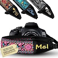 Vista 19 de Art Tribute Camera Strap for All DSLR and Mirrorless Cameras. Photographers Strap Neck, Shoulder & Crossbody Camera Strap