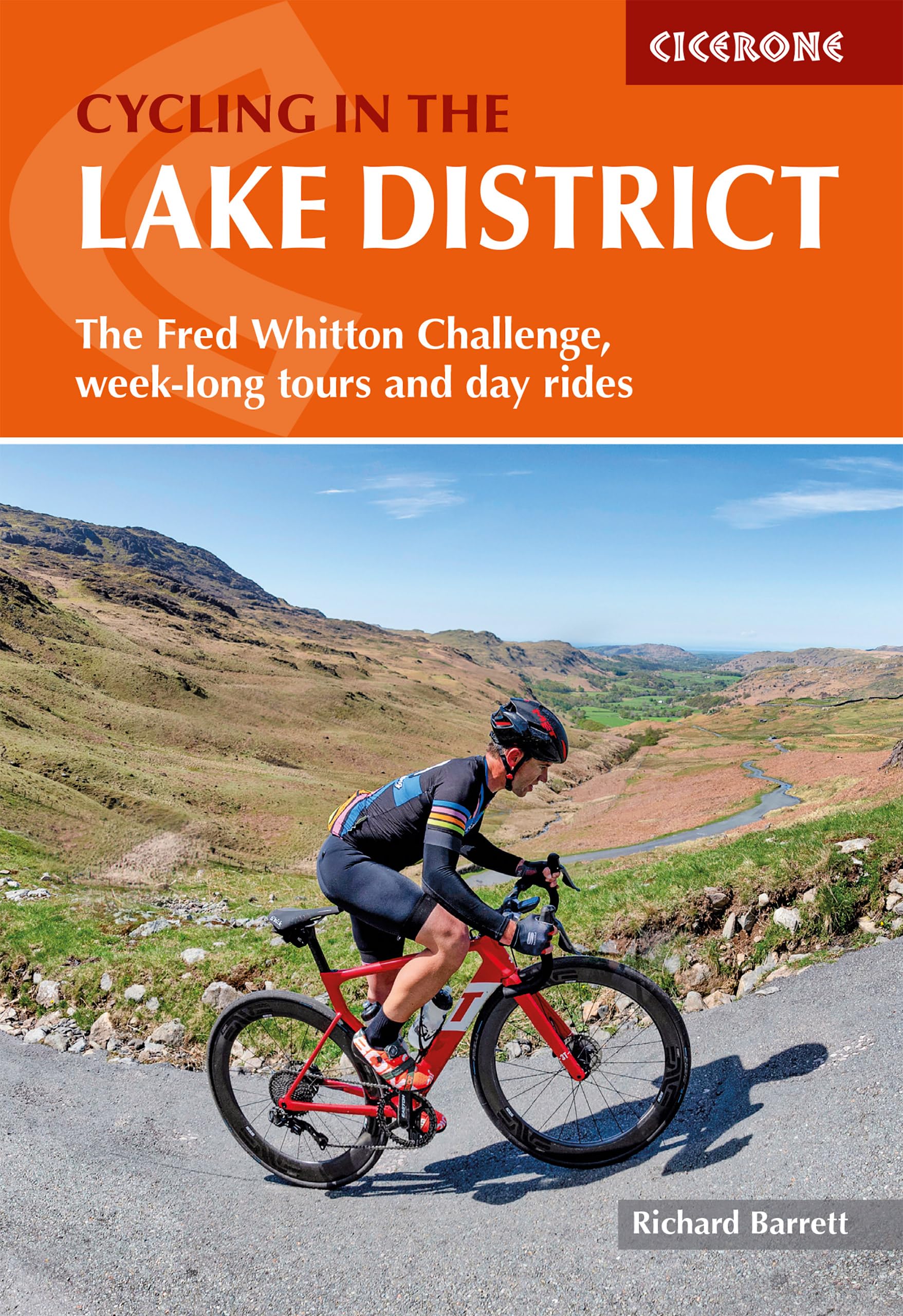 Cycling in the Lake District by Richard Barrett (Paperback Book)
