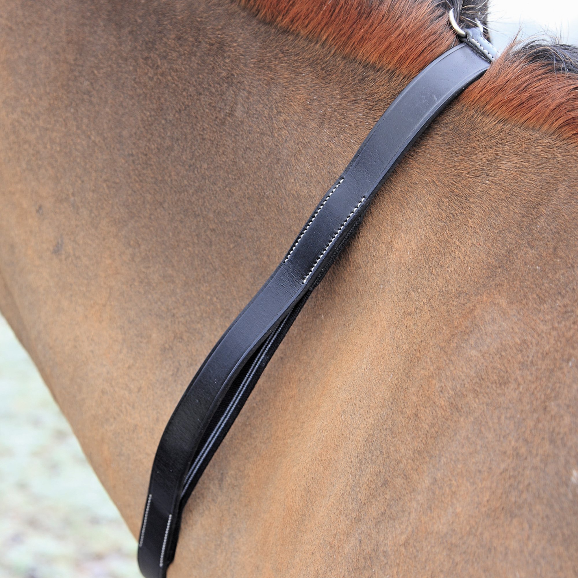 Shires Tapestry Neck Strap Pony/Cob Oakbark