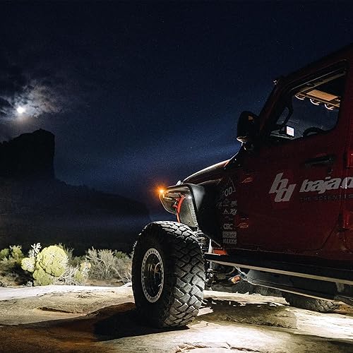 Miniatura 5 de Baja Designs 398050 - Luz LED de roca, color negro