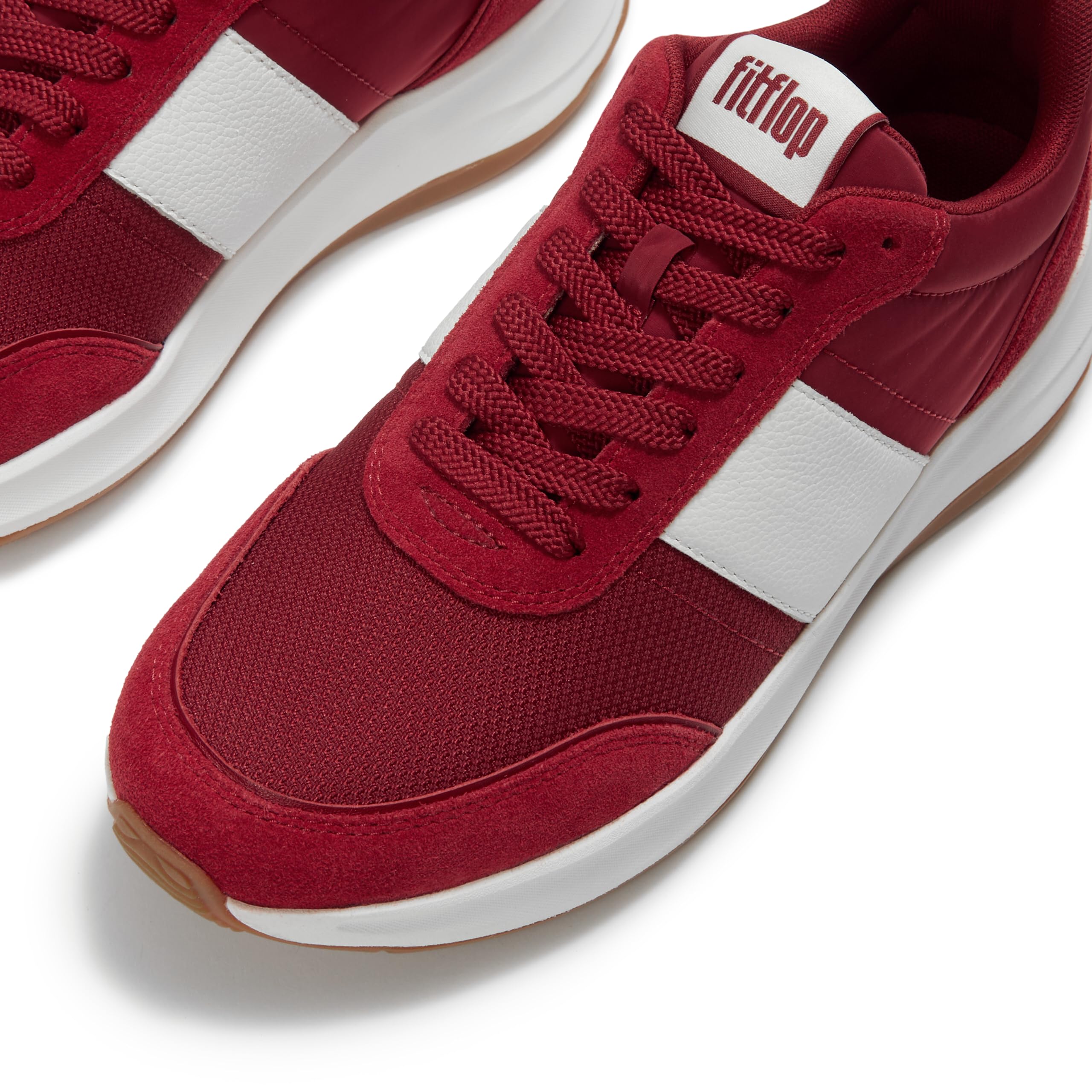 Fitflop F-Mode Flow Fabric/Suede Sneakers ZapatillasMujer