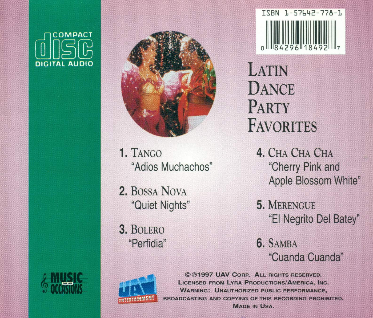 Latin Dance Party Favorites