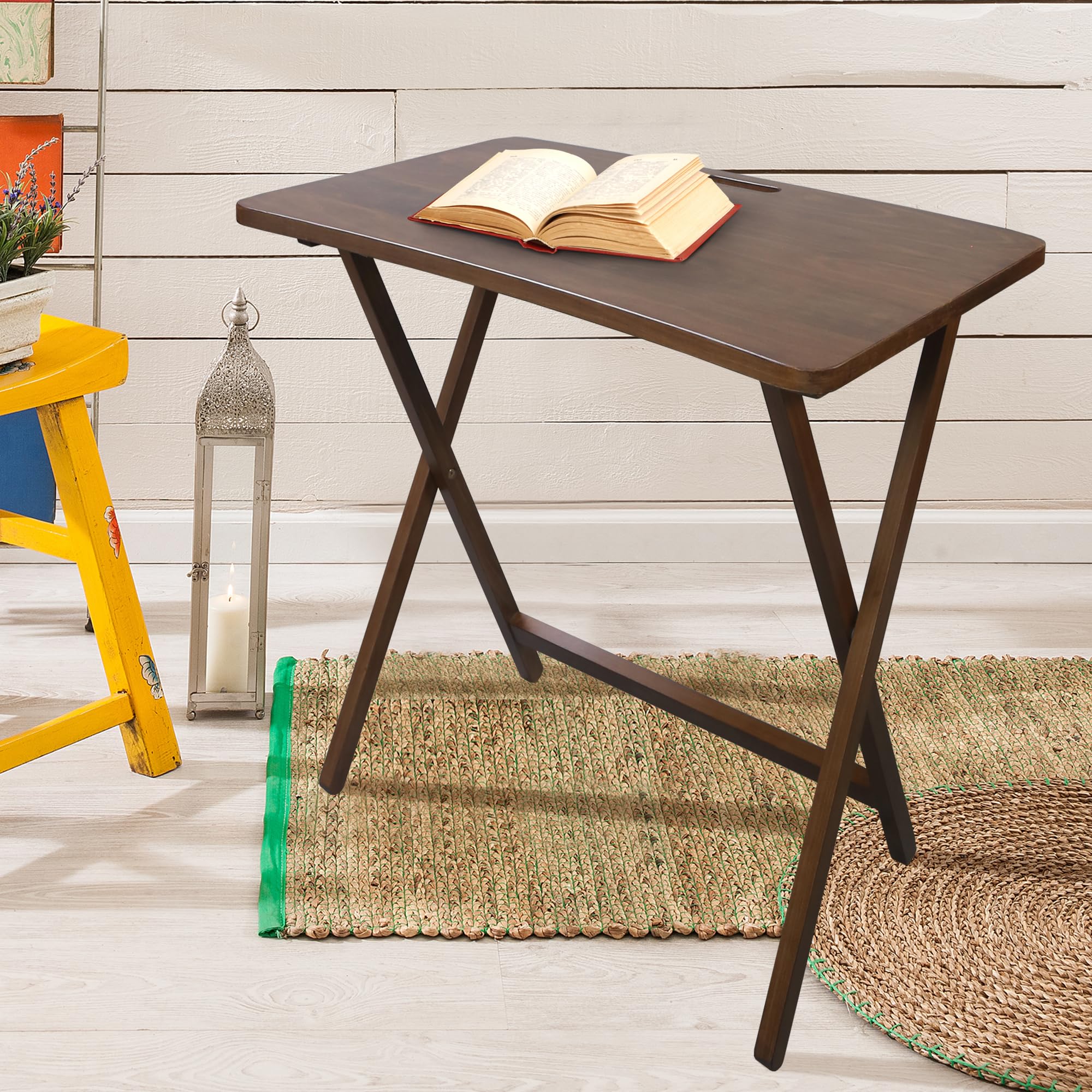 American Trails Arizona Folding Table, Walnut