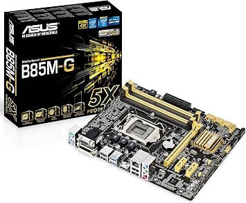 ASUS Micro ATX DDR3 1600 LGA 1150 Motherboard B85M-G