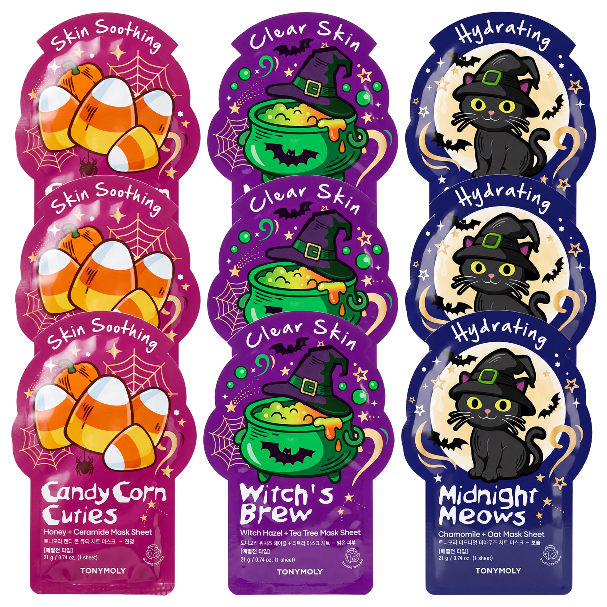 TONYMOLY I'm Face Sheet Masks - Hydrating & Soothing Korean Skincare