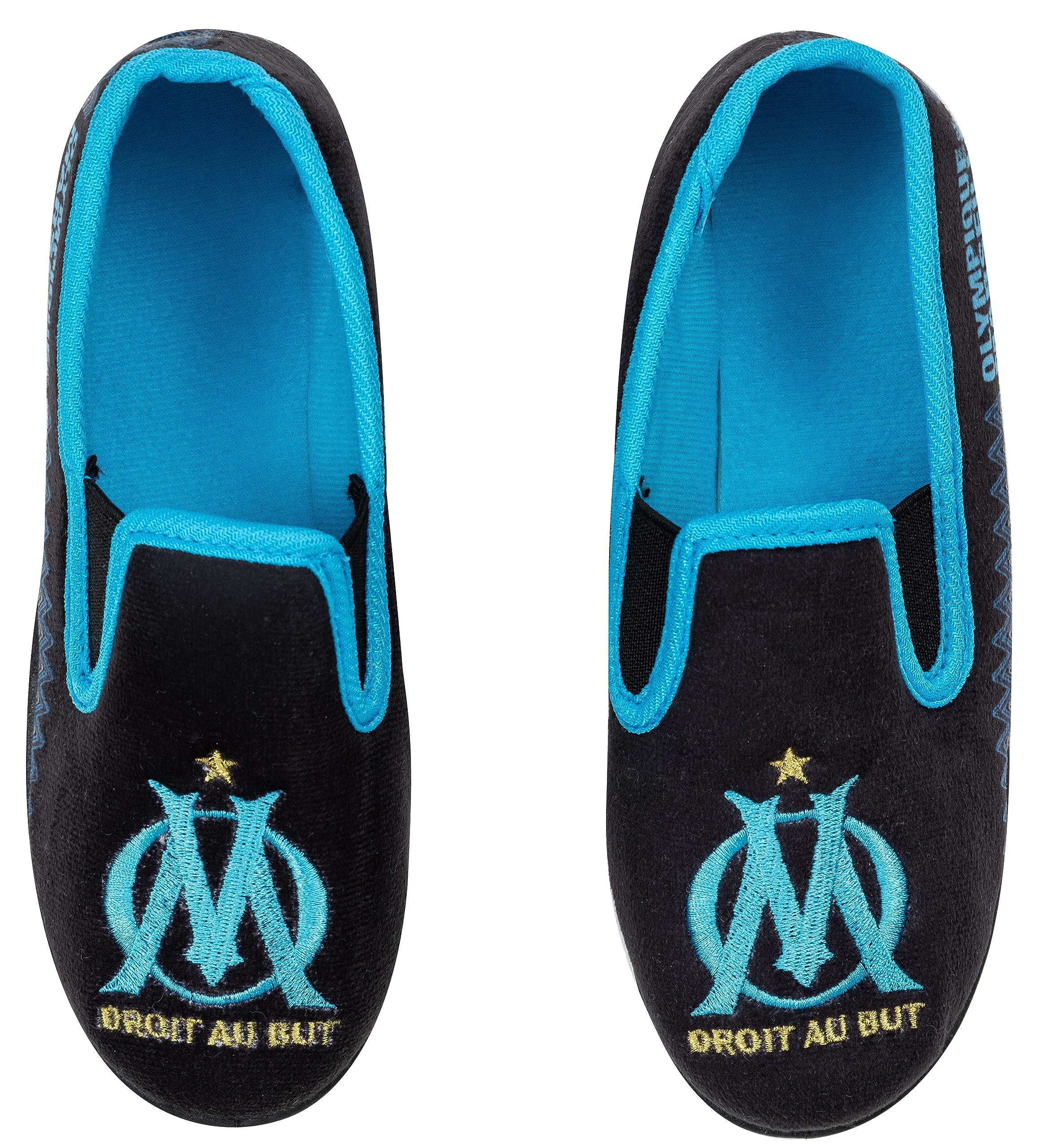 OLYMPIQUE DE MARSEILLE Chaussons Fan Enfant Om - Collection Officielle
