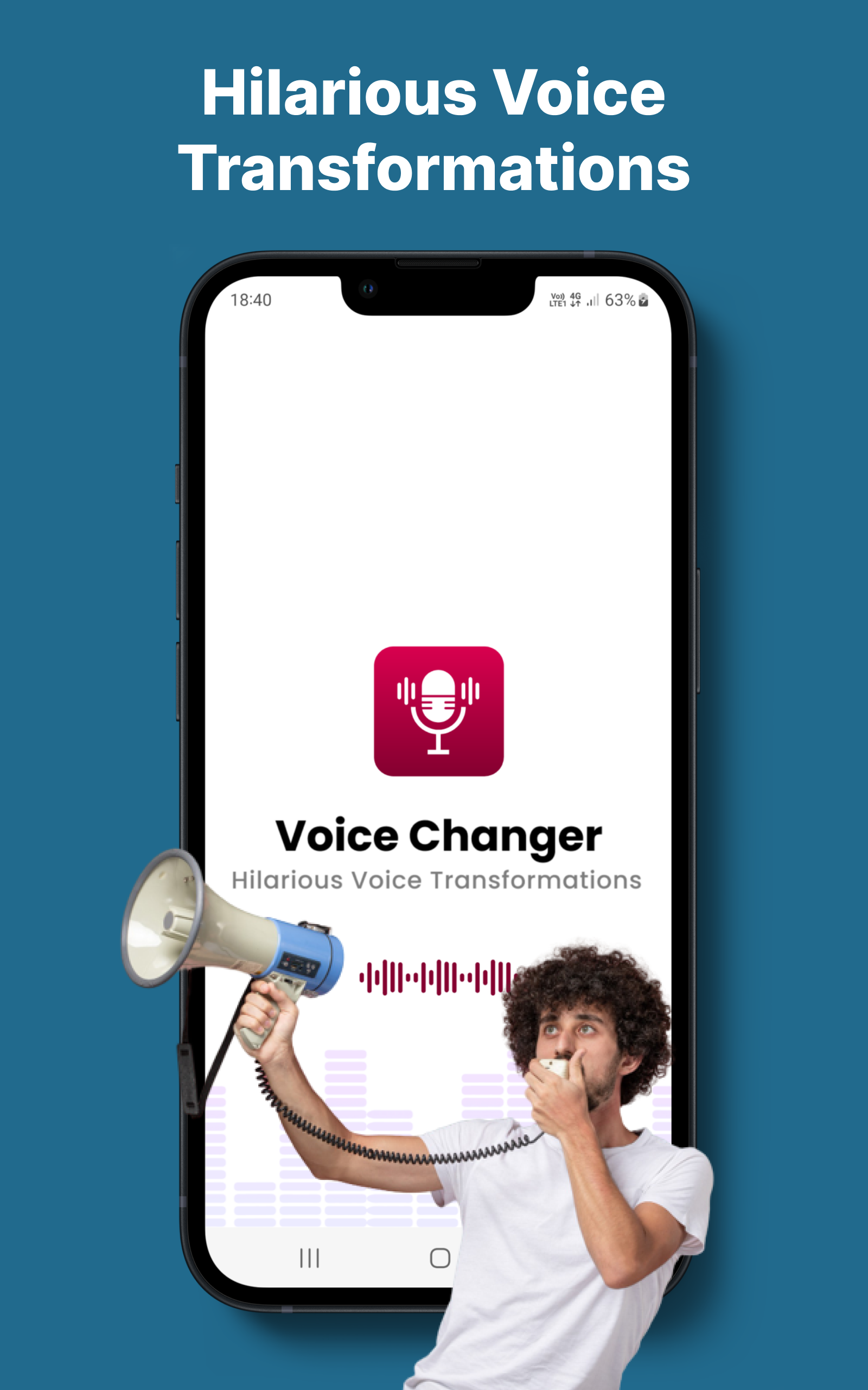 Voice Changer Audio Effects App on the Amazon Appstore