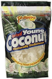 Philippine Brand Dried Young Coconut Snacks, 18 Ounce