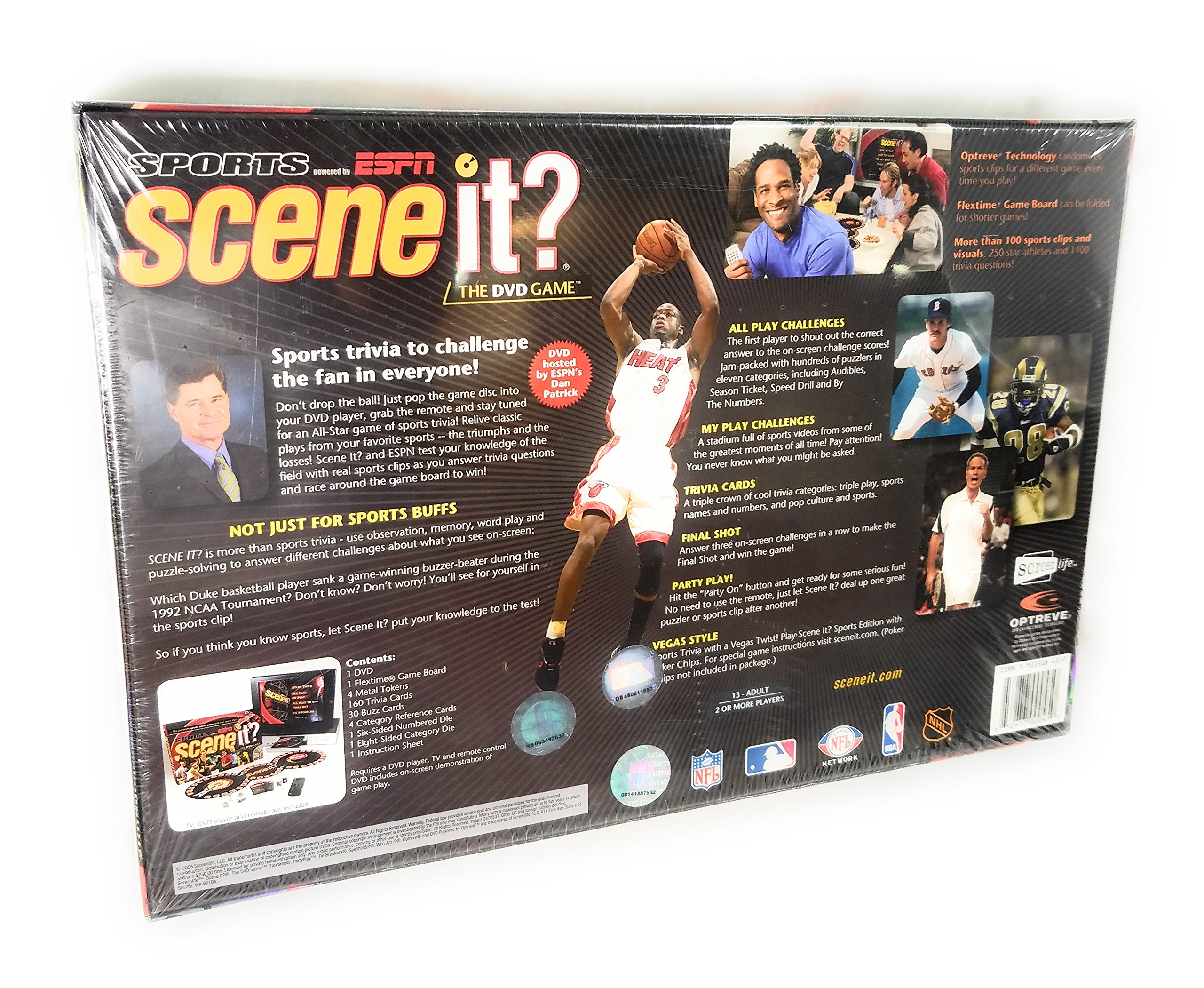 Amazon.com: Scene It Sports DVD Game - Powered by ESPN : Toys & Games