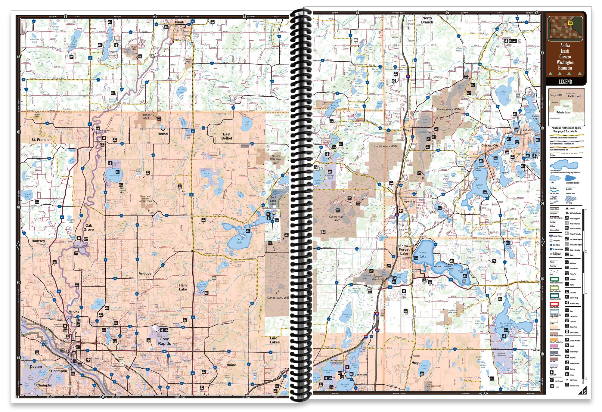 Southern Minnesota All-Outdoors Atlas