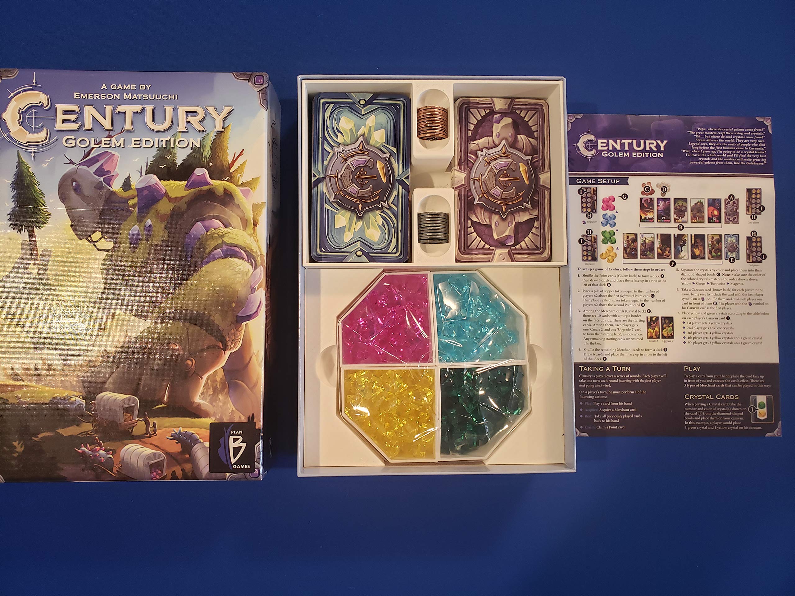 Amazon.com: Insert for Century: Golem Edition, Supporting Sleeved Cards :  Toys & Games