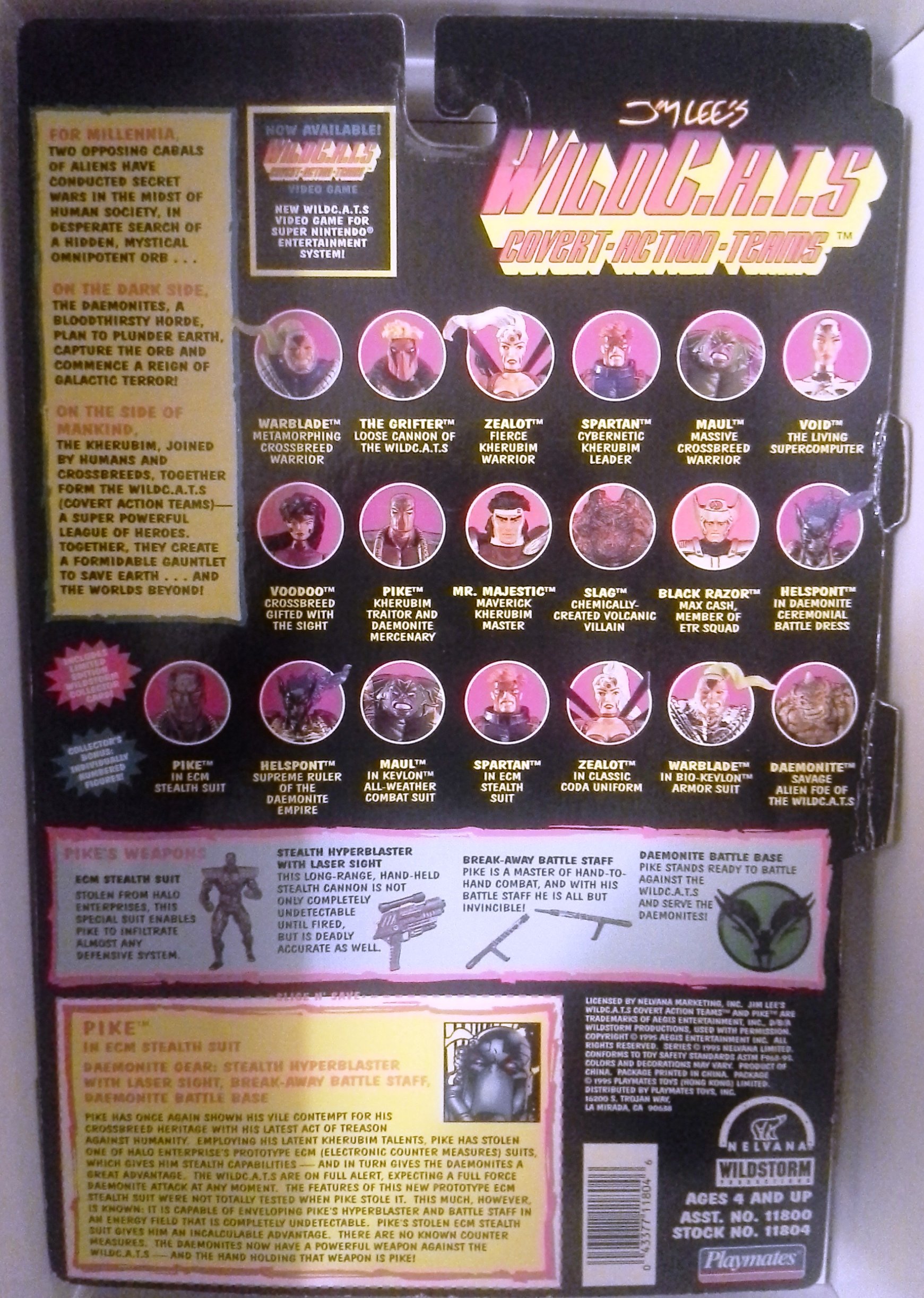 Image Universe Wild C.A.T.S Covert Action Teams: Pike in ECM 