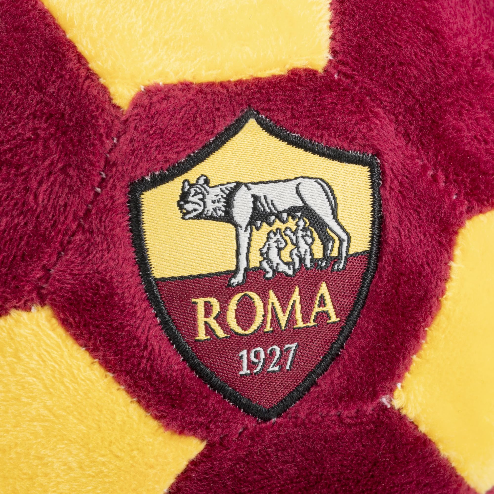 CHAPS Merchandising GmbH AS Roma Palla Peluche con Toppa in Tessuto
