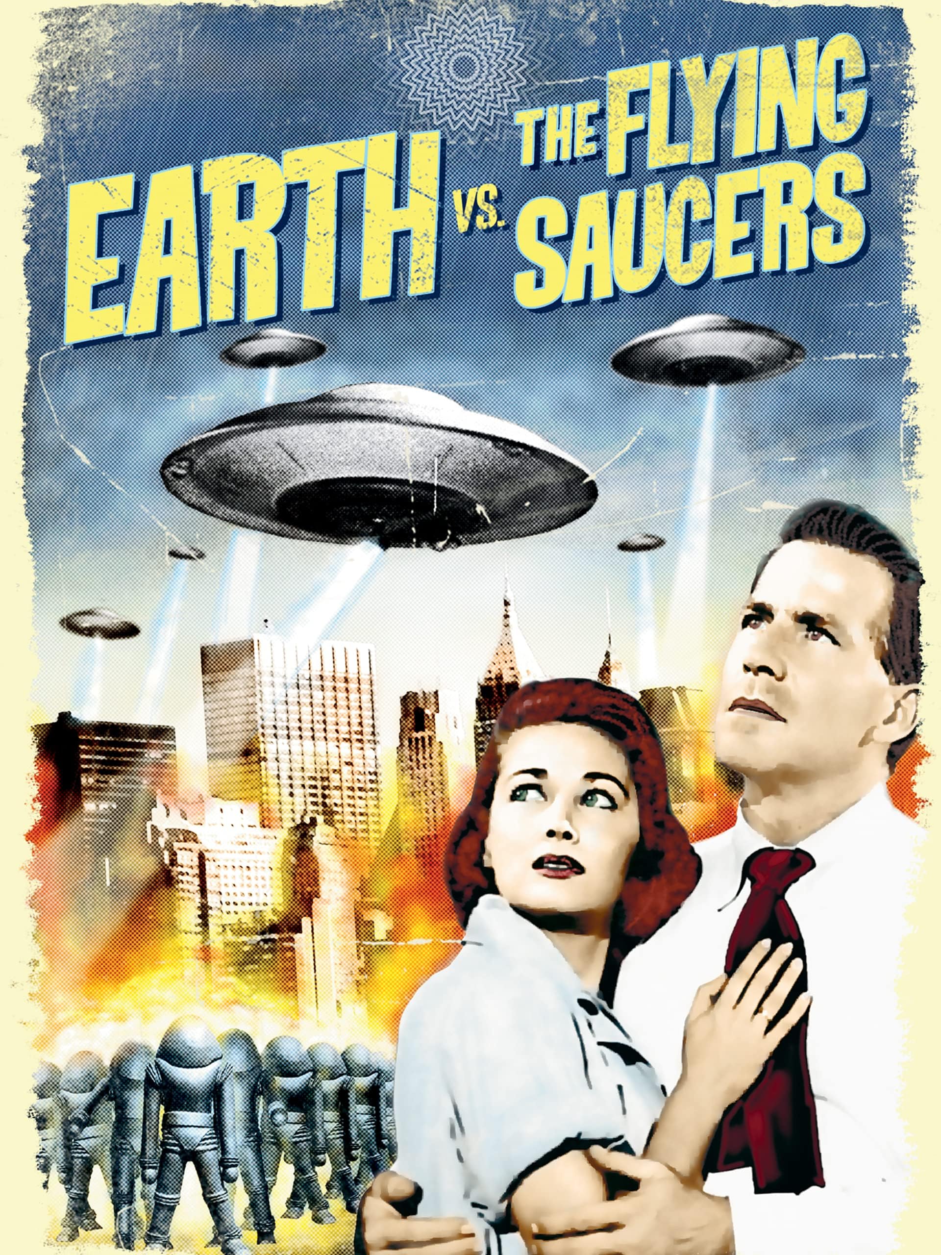 Earth Vs. the Flying Saucers (Colorized)