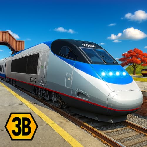 Fast Train Simulator - Realistic Euro Train Driving & Offroad Train Games 3D