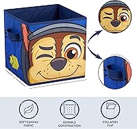 Vista 137 de Idea Nuova Marvel Avengers - Juego de dos espaciosos cubos de almacenamiento plegables, 10 x 10 pulgadas, Avengers / gris