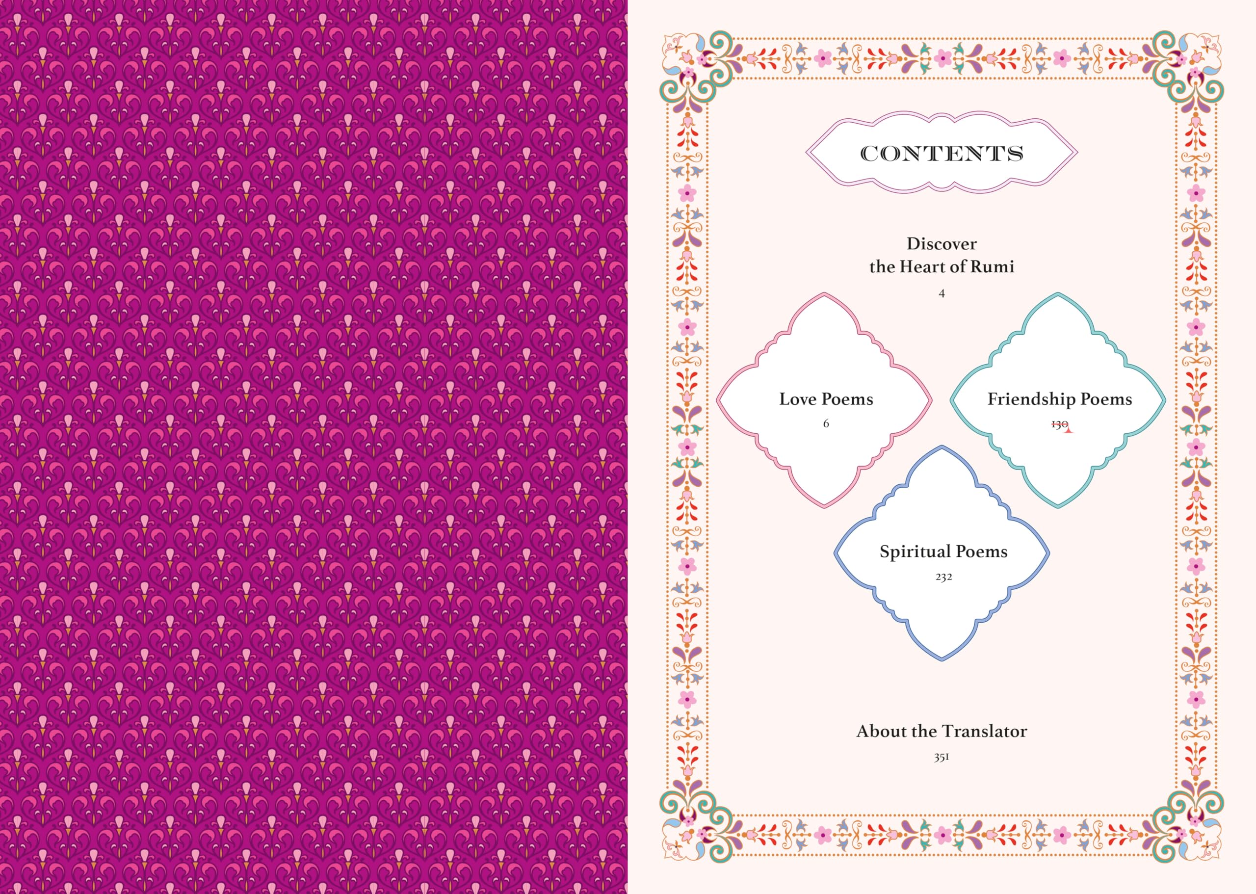 The Heart of Rumi: Poems of Friendship, Love, and Spiritual Reflection
