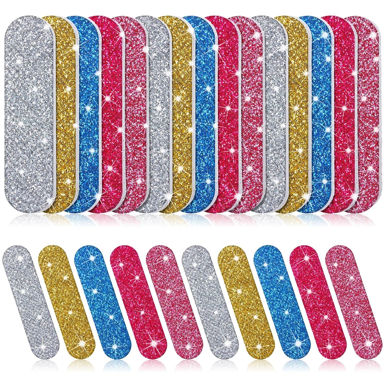 Sumind Nail Files - 180 Grit Double Sided Professional Tools