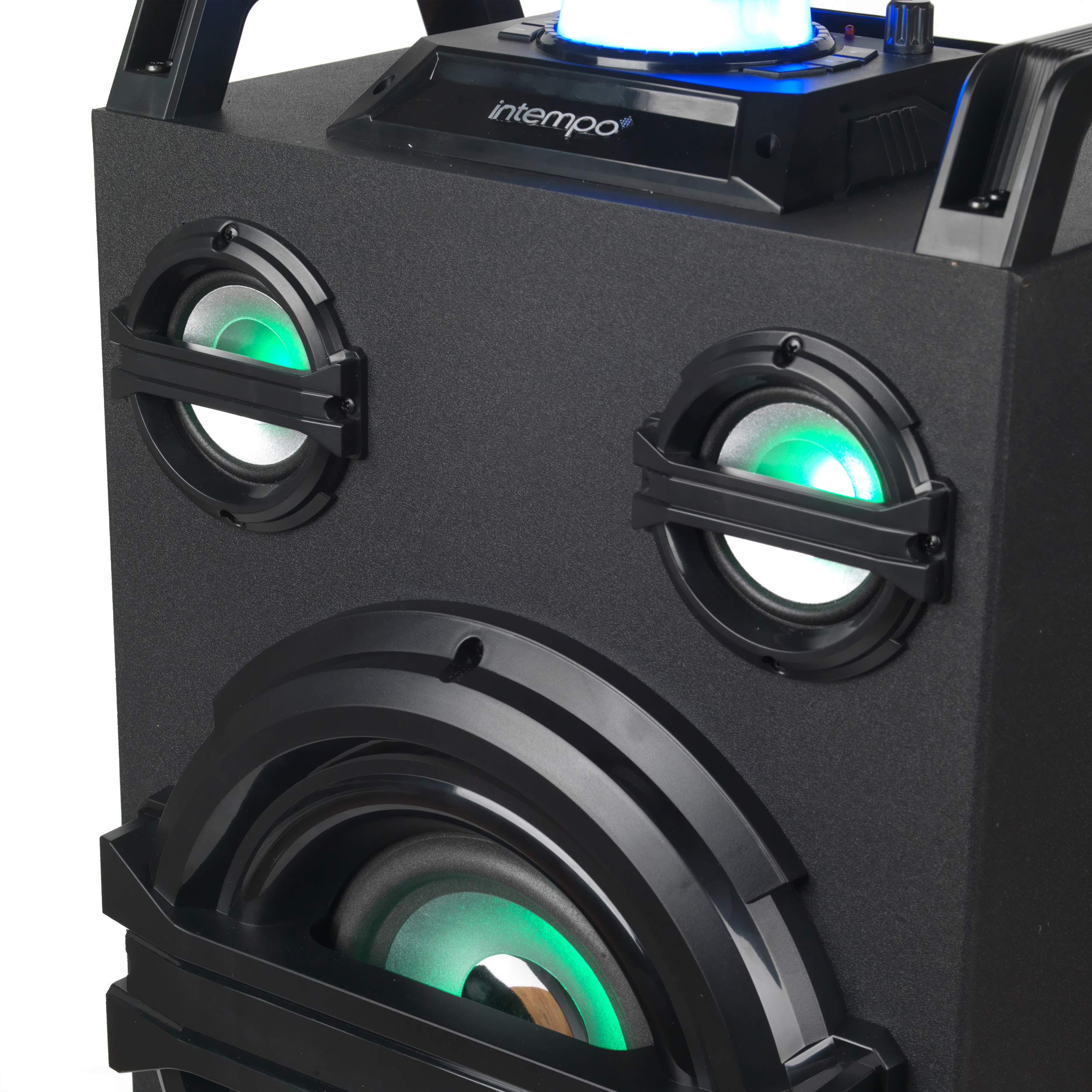 Boombox Speaker Intempo Portable Party Led Bluetooth Speaker Buy