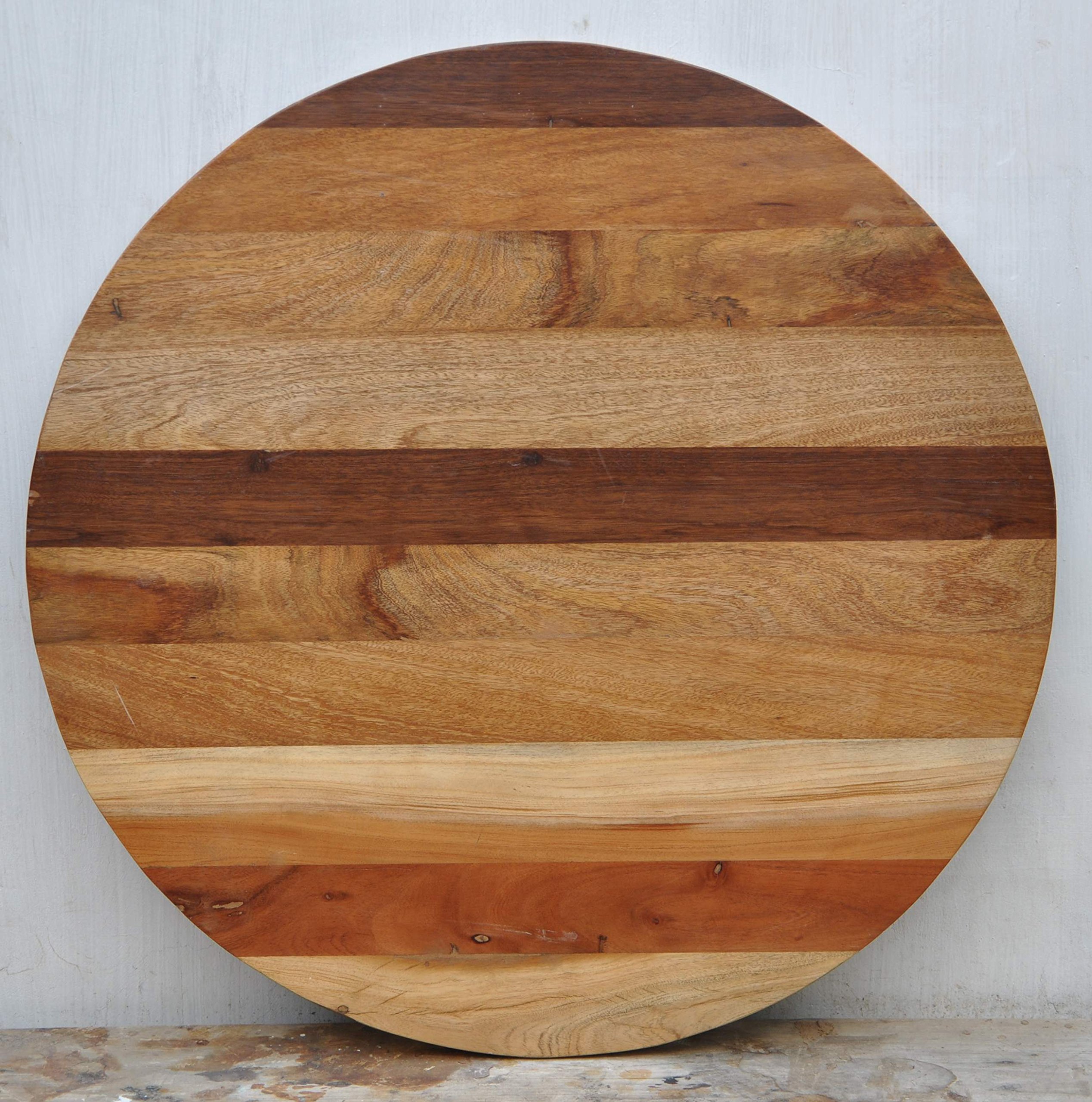 Reclaimed Wood Round Table Top.