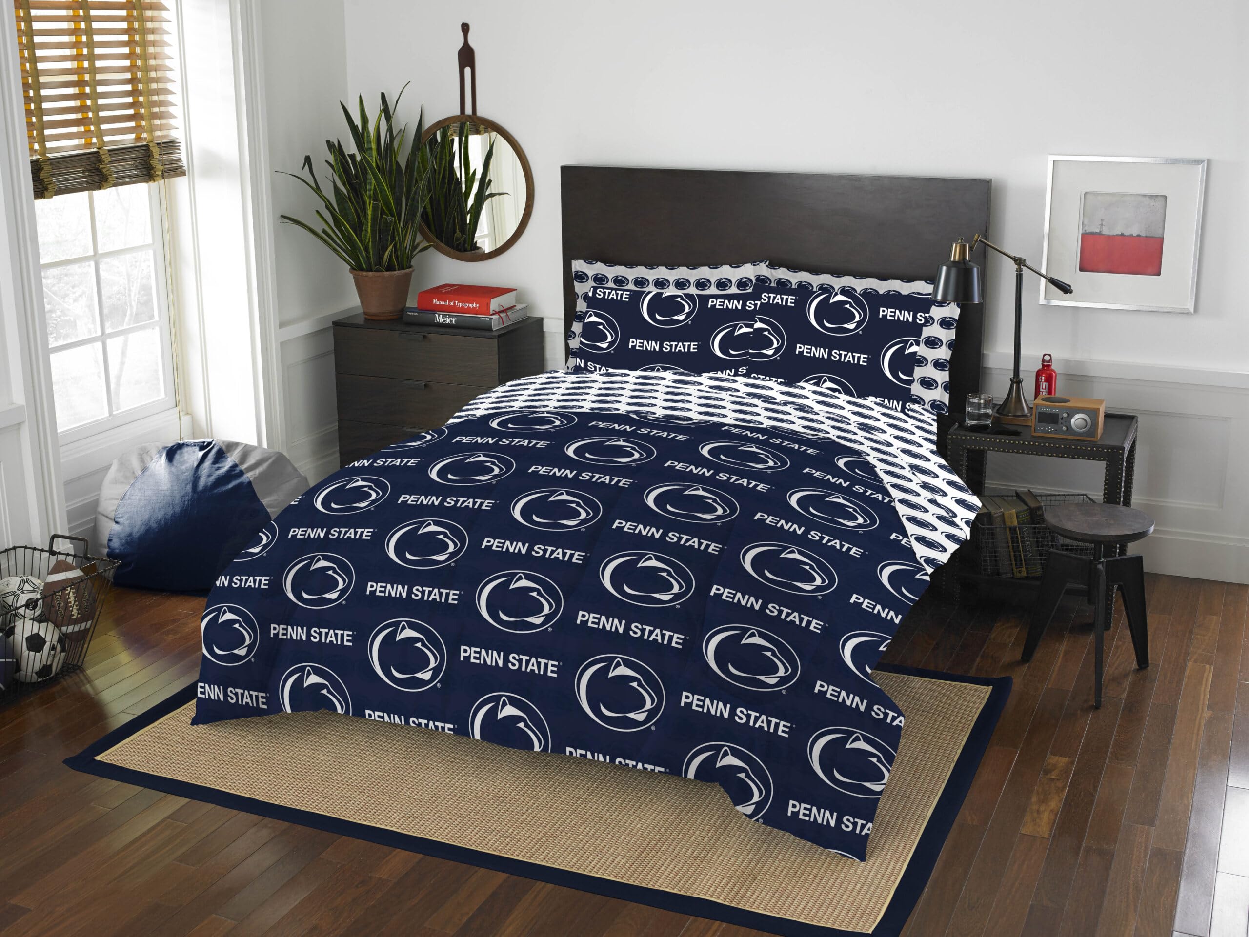 Northwest Rotary Bed In a Bag Set, Polyester, Queen